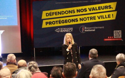 [Dauphiné] Annecy : le candidat du RN Guillaume Roit-Levêque soutenu par l’ancienne maire de Meythet.