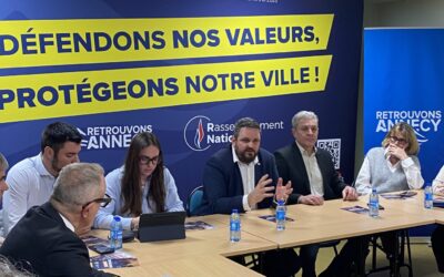 [ESSOR] Municipales 2026 à Annecy. Ralliement, mosquée et vol de parapluies : une soirée avec le candidat RN